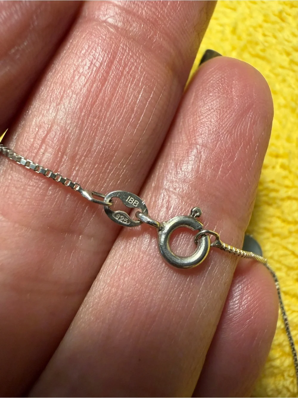 (3) Sterling Silver 925 Italy Necklaces - 18/20 inches